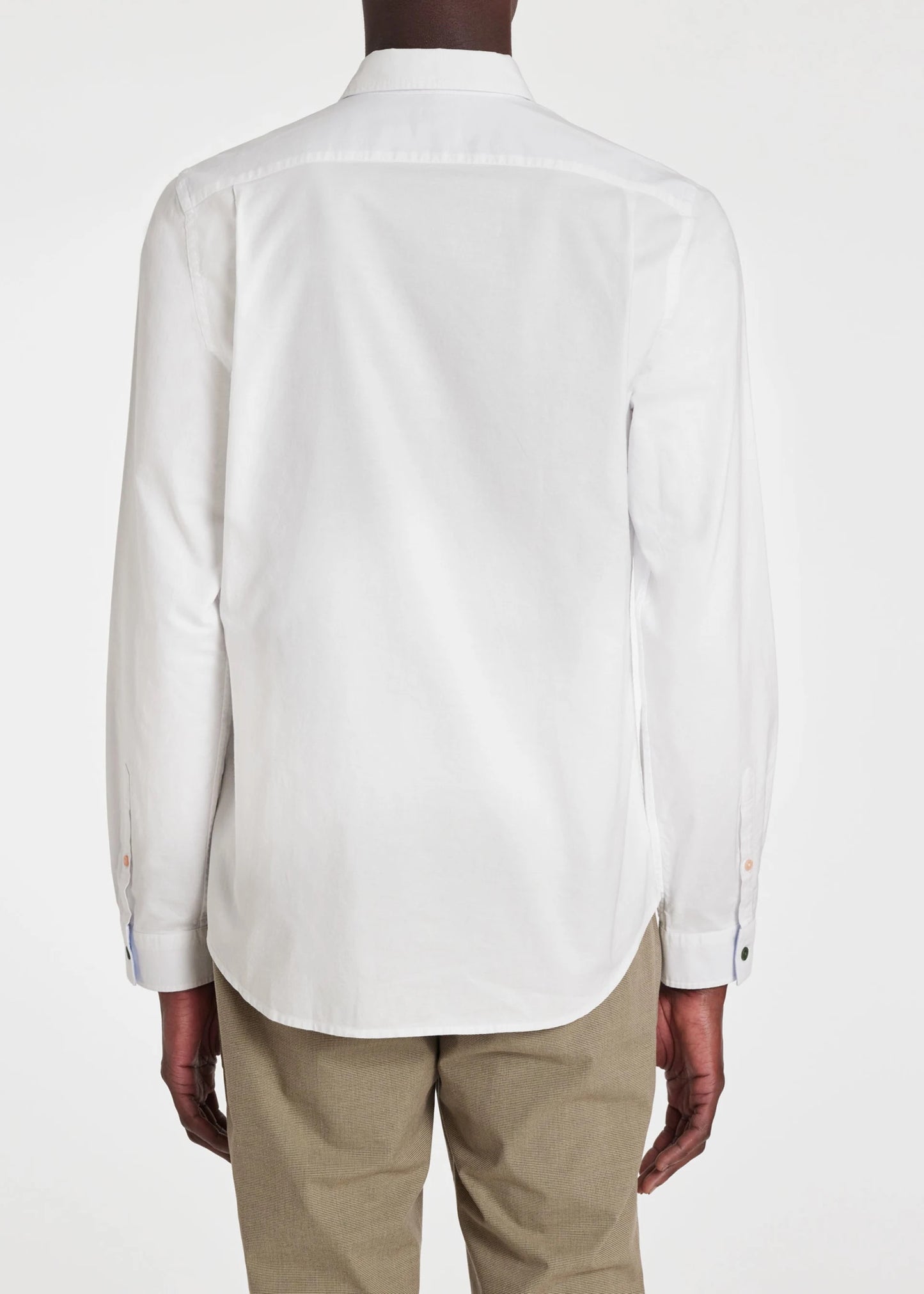 Paul Smith Tailored-Fit White Organic-Cotton Button Oxford Shirt