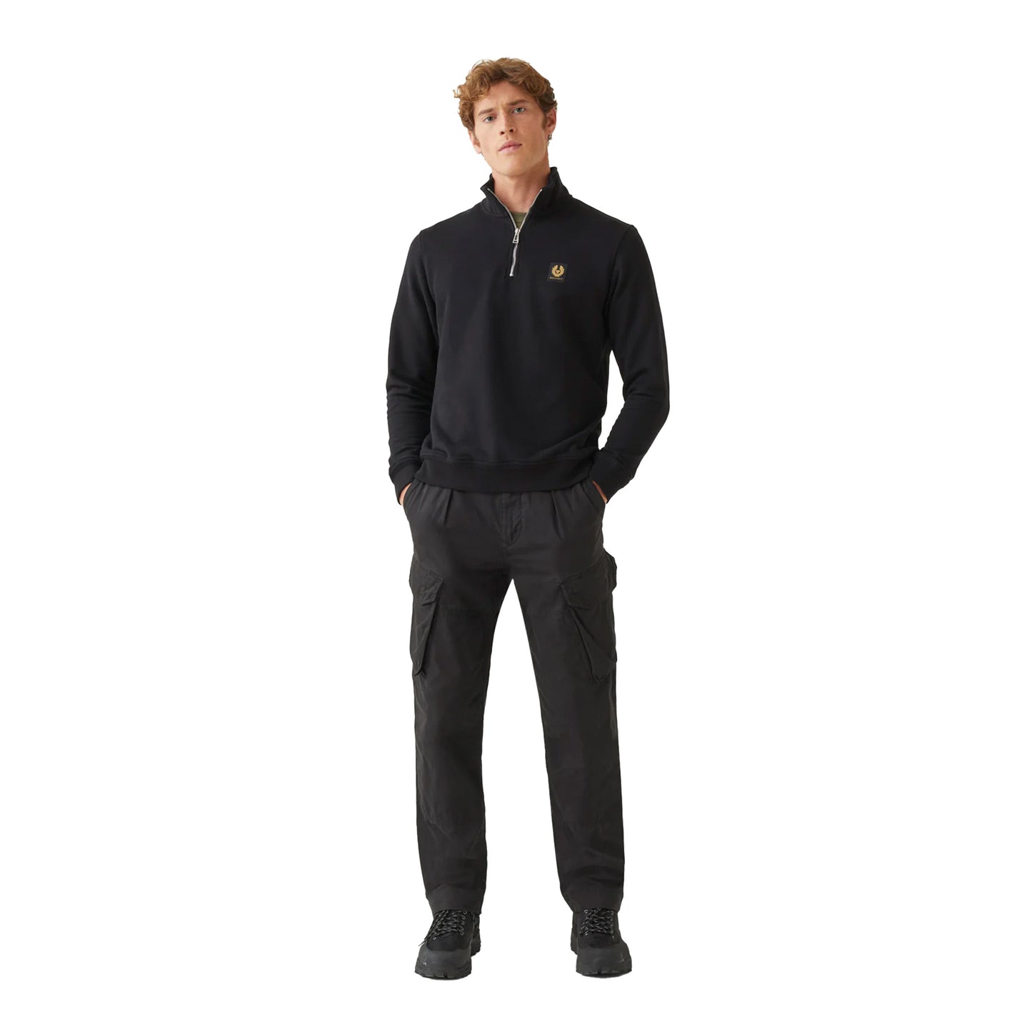 Belstaff Quarter Zip Sweatshirt