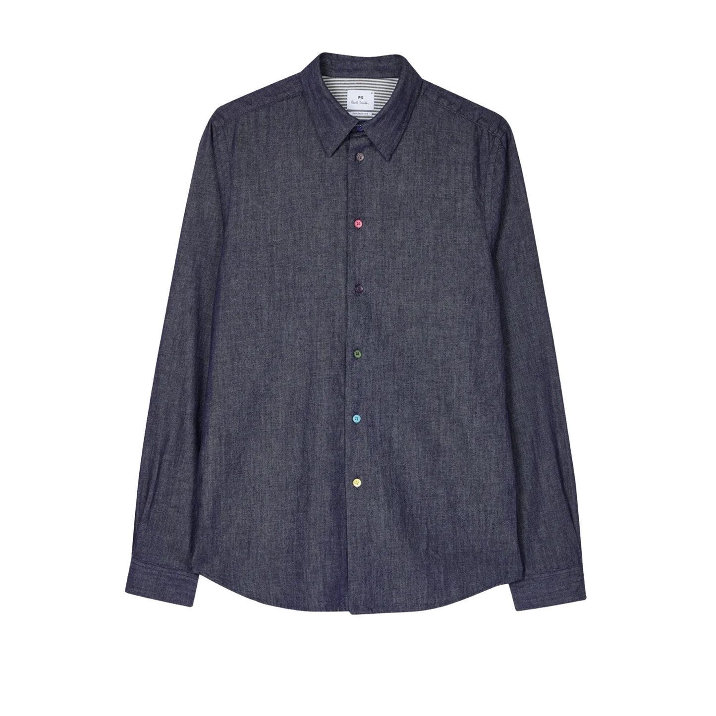 Paul Smith Tailored-Fit Organic-Cotton Denim Shirt