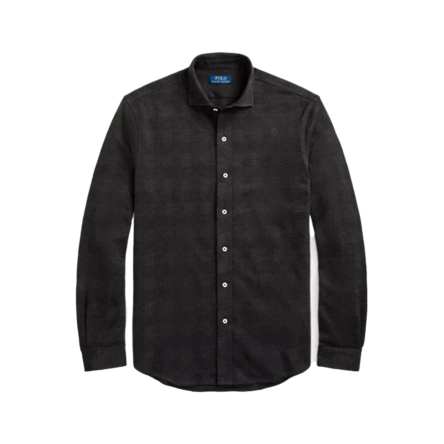 Polo Ralph Lauren Glen Plaid Jacquard-Knit Jersey Shirt