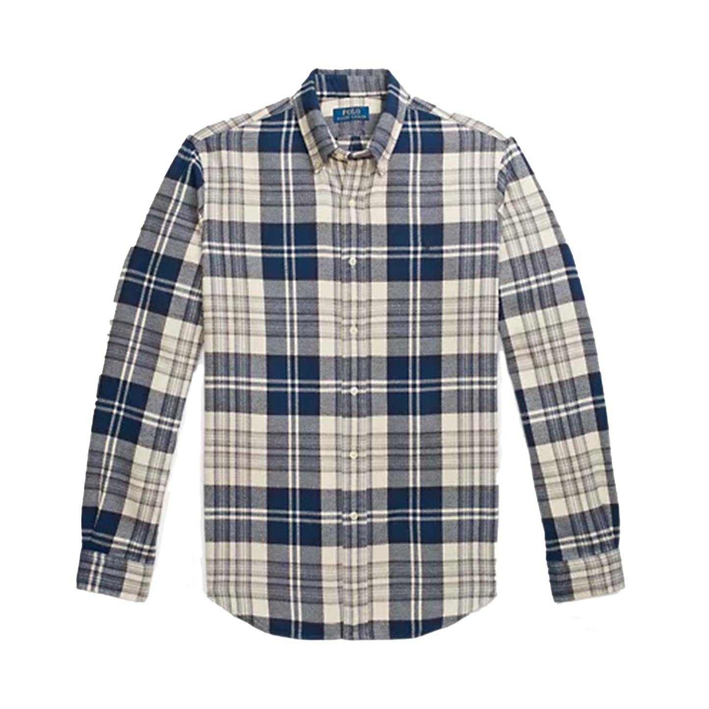 Polo Ralph Lauren Custom Fit Plaid Brushed Flannel Shirt