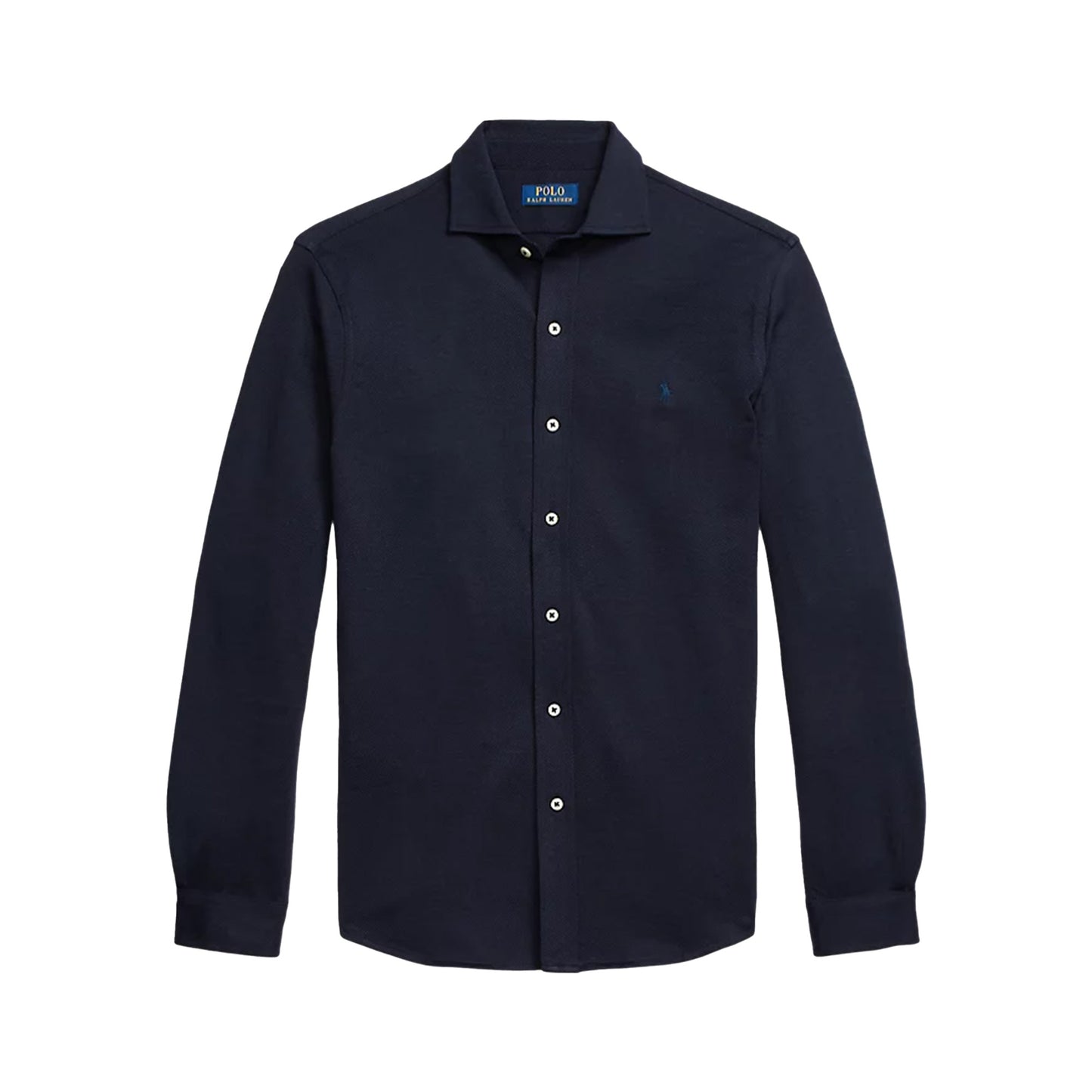 Polo Ralph Lauren Herringbone Jacquard-Knit Jersey Shirt