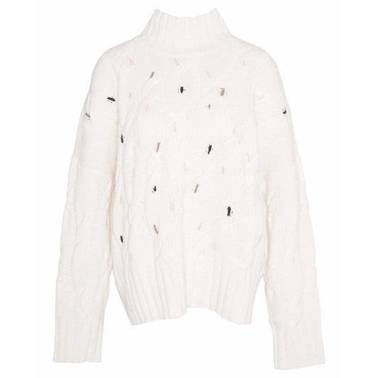 Barbour Fleur Cable-Knit Cardigan