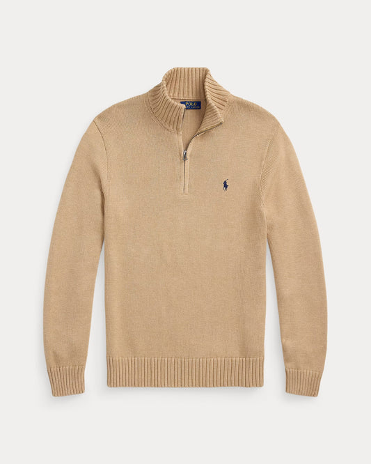 Polo Ralph Lauren Cotton Quarter-Zip Jumper