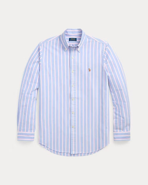 Polo Ralph Lauren Custom Fit Striped Oxford Shirt