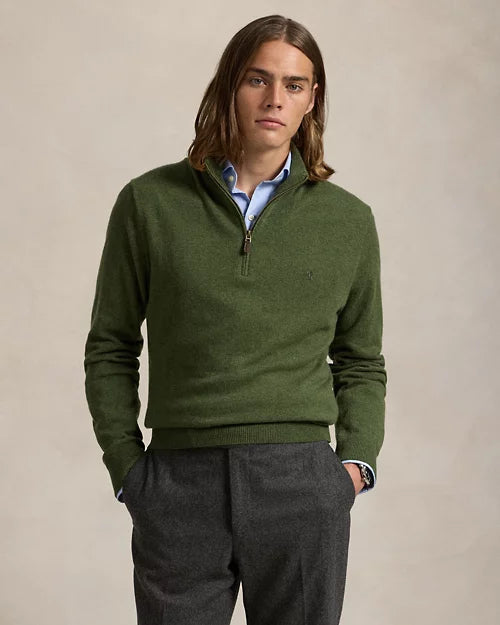 Polo Ralph Lauren Wool Quarter-Zip Jumper