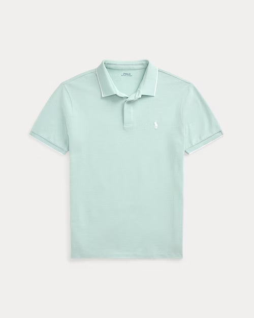 Polo Ralph Lauren Custom Slim Fit Stretch Oxford Mesh Polo