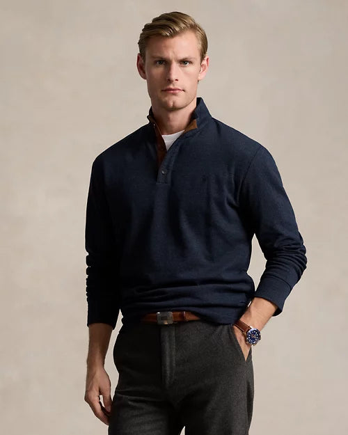 Polo Ralph Lauren Washable Wool Quarter-Zip Jumper