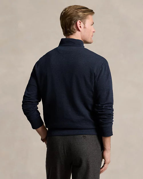 Polo Ralph Lauren Washable Wool Quarter-Zip Jumper