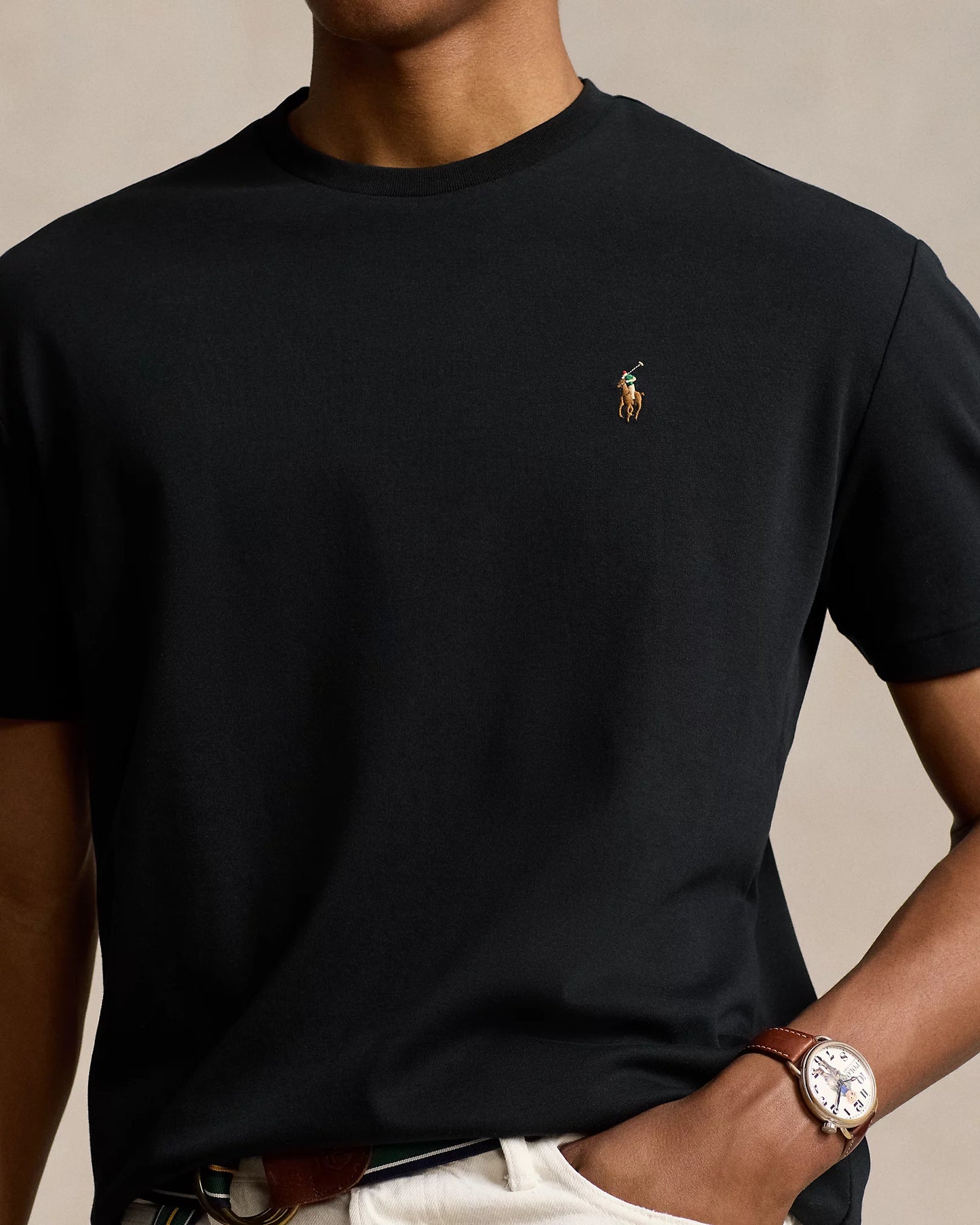 Polo Ralph Lauren Custom Slim Fit Soft Cotton T-Shirt