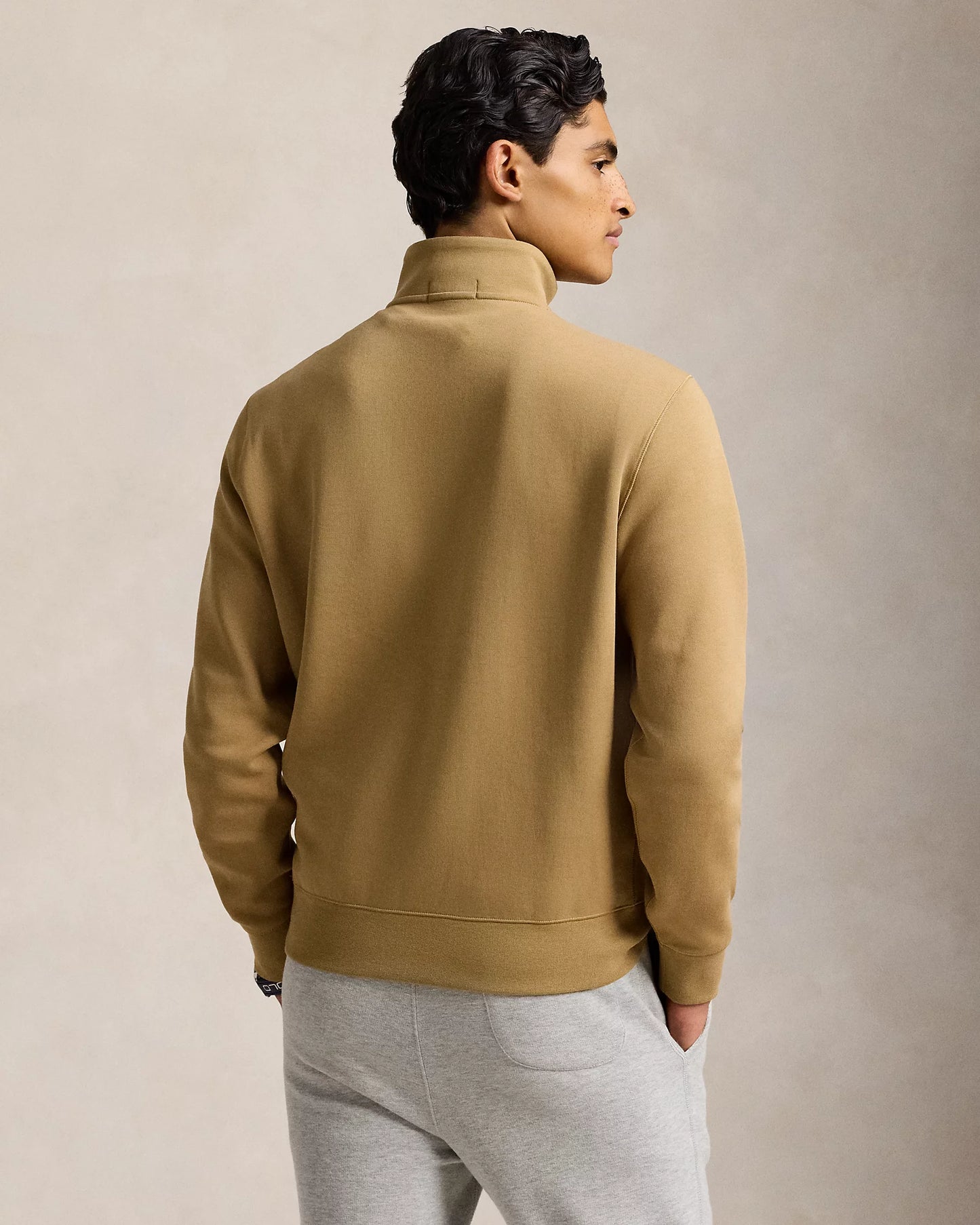 Polo Ralph Lauren Double-Knit Quarter-Zip Pullover