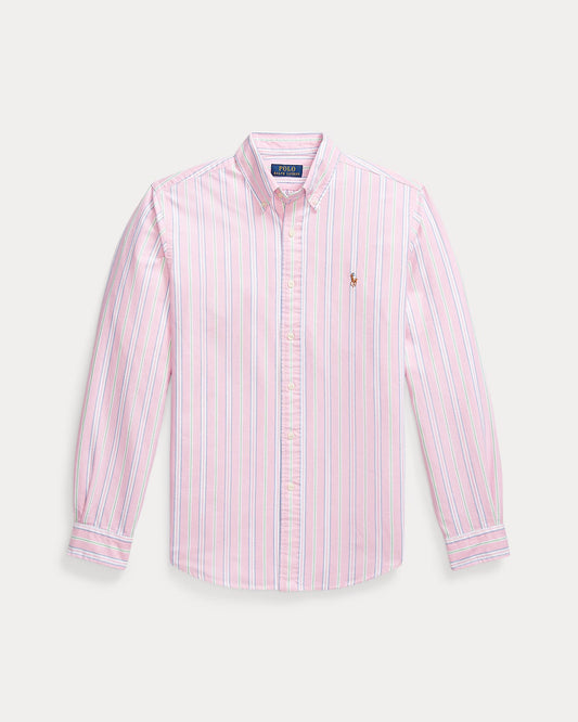 Polo Ralph Lauren Custom Fit Striped Oxford Shirt